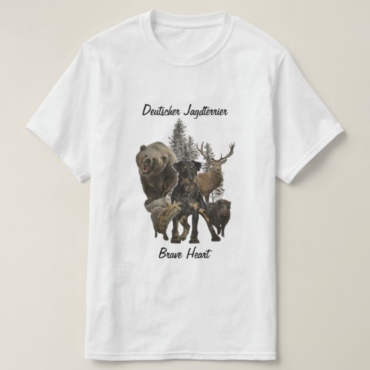 ドイツ狩りテリア（ジャグテリア） Tシャツ (デザイン正面)