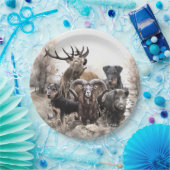 ドイツ狩りテリア ペーパープレート (パーティー)