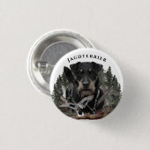 ドイツ狩りテリア 缶バッジ (正面&裏面)