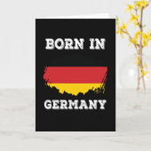 ドイツ生まれで カード (黄色い花)