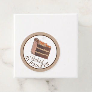 ドイツ産チョコレートケーキスライス焼いた（手作り） フェイバータグ