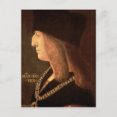 ドイツ皇帝マクシミリアン1世(1502年) ポストカード (正面)