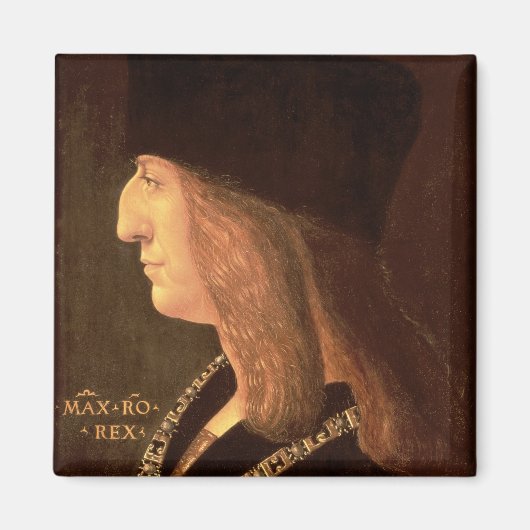 ドイツ皇帝マクシミリアン1世(1502年) マグネット (正面)
