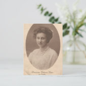 ドイツ皇帝ヴィルヘルム2世の娘 #044D ポストカード (スタンド正面)