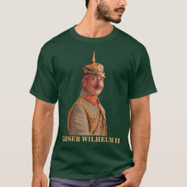 ドイツ皇帝ヴィルヘルム2世Tシャツ Tシャツ