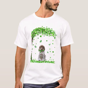 ドイツ短剣ポインターアイリッシュグリーンシャームロックCl Tシャツ