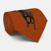 ドイツ短剣ポインターペット好きファッションネクタイ ネクタイ (ロール)
