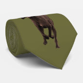 ドイツ短剣ポインターペット好きファッションネクタイ ネクタイ (ロール)