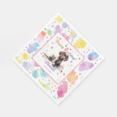 ドイツ短剣ポインタ水彩紙ナプキン スタンダードランチョンナプキン (角)