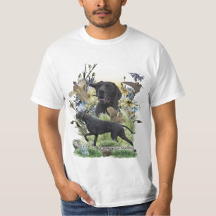 ドイツ短剣ポインタ(GSP)Tシャツ Tシャツ