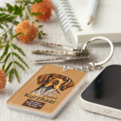 ドイツ短剣ポインタKurzhaar キーホルダー (正面右)