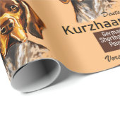 ドイツ短剣ポインタKurzhaar ラッピングペーパー (ロールコーナー)