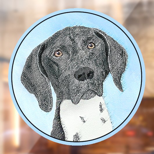 ドイツ短剣絵画ポインタ – Dog Art ウィンドウサイン (シート2)