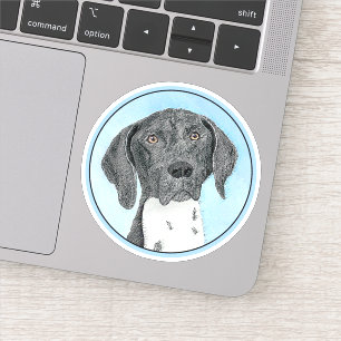 ドイツ短剣絵画ポインタ – Dog Art シール