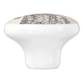 ドイツ短剣絵画ポインタ – Dog Art セラミックノブ (側面)