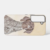 ドイツ短剣絵画ポインタ – Dog Art Samsung Galaxyケース (裏面横)