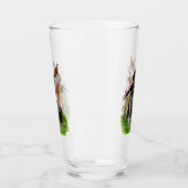 ドイツ短干しポインタガラス タンブラーグラス (左)