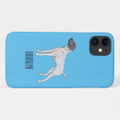 ドイツ短編ポインタ犬の漫画 Case-Mate iPhoneケース (裏面(横))