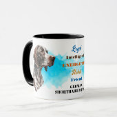 ドイツ短編ポインタ犬ロイヤルフレンド マグカップ (正面左)