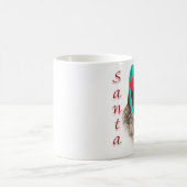 ドイツ短編ポインタSanta Paws コーヒーマグカップ (中央)