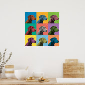 ドイツ短編ポインポップ・アートのターアートのポスター ポスター (キッチン)