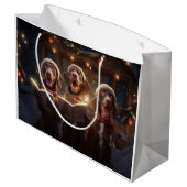 ドイツ短編司会者クリスマス・カロリング ラージペーパーバッグ (裏面アングル)