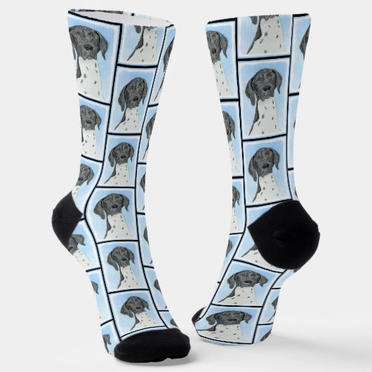 ドイツ短編指絵を描指オリジナル ソックス (傾斜あり)