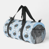 ドイツ短編指絵を描指オリジナル ダッフルバッグ (右コーナー)