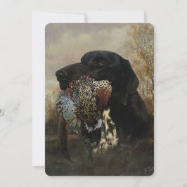 ドイツ短編織物とのキジ狩り 招待状