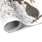 ドイツ短編集ポインター(GSP)ポストカードコーヒー ラッピングペーパー (ロールコーナー)