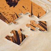 ドイツ短調ポインタのあるビーチ ジグソーパズル (側面)