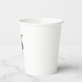 ドイツ短調ポインタードッグ〔雄ジカの〕枝角サンタ・クリス 紙コップ (左)