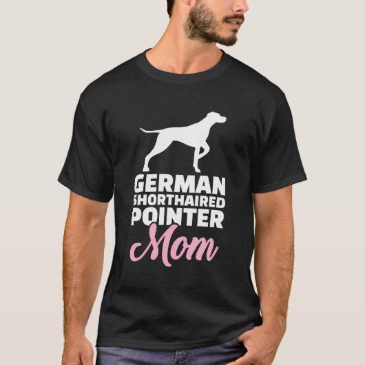 ドイツ短調ポインターママ Tシャツ (正面)