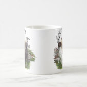 ドイツ短調ポインター(GSP)、狩りキジ コーヒーマグカップ (中央)