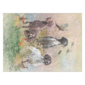 ドイツ短調ポインター(GSP)、狩りキジ テーブルクロス (正面(横))