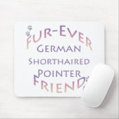 ドイツ短調ポインタFurever マウスパッド (マウス)