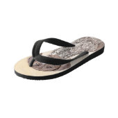 ドイツ短調ポイン絵画ター – Artオリジナル キッズビーチサンダル (アングル)