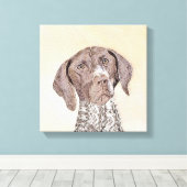 ドイツ短調ポイン絵画ター – Artオリジナル キャンバスプリント (インサイチュ (ウッドフロア))