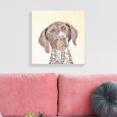 ドイツ短調ポイン絵画ター – Artオリジナル キャンバスプリント (インサイチュ (リビング))