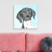 ドイツ短調ポイン絵画ター – Artオリジナル キャンバスプリント (インサイチュ (リビング))