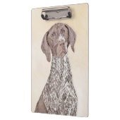 ドイツ短調ポイン絵画ター – Artオリジナル クリップボード (左)