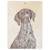 ドイツ短調ポイン絵画ター – Artオリジナル クリップボード (裏面)