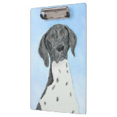 ドイツ短調ポイン絵画ター – Artオリジナル クリップボード (左)