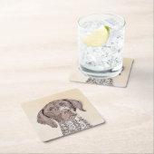 ドイツ短調ポイン絵画ター – Artオリジナル スクエアペーパーコースター (インサイチュ)