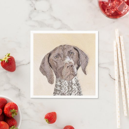 ドイツ短調ポイン絵画ター – Artオリジナル スタンダードカクテルナプキン (インサイチュ)