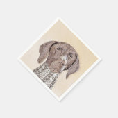 ドイツ短調ポイン絵画ター – Artオリジナル スタンダードカクテルナプキン (角)