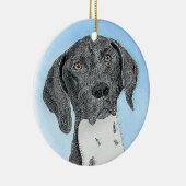 ドイツ短調ポイン絵画ター – Artオリジナル セラミックオーナメント (右)