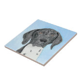 ドイツ短調ポイン絵画ター – Artオリジナル タイル (側面)