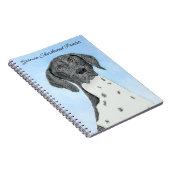 ドイツ短調ポイン絵画ター – Artオリジナル ノートブック (右側)