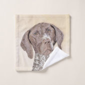 ドイツ短調ポイン絵画ター – Artオリジナル バスタオルセット (ウォッシュタオル)